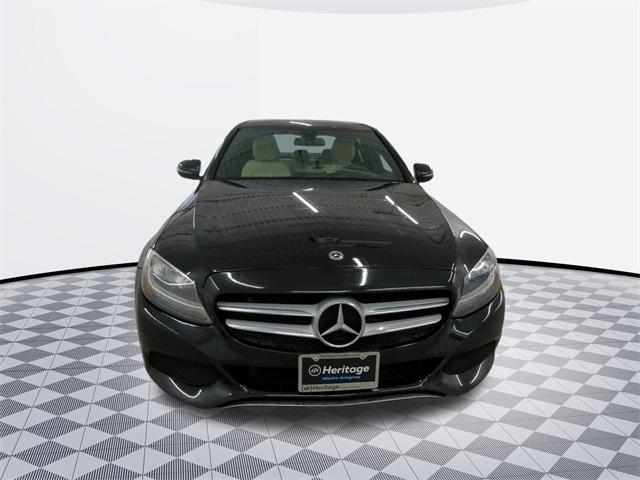 used 2018 Mercedes-Benz C-Class car, priced at $22,000