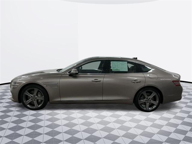 used 2021 Genesis G80 car, priced at $35,000