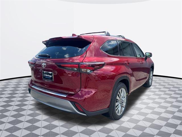 new 2025 Toyota Highlander car, priced at $54,948