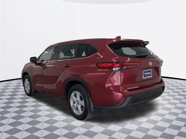 used 2020 Toyota Highlander car, priced at $27,800