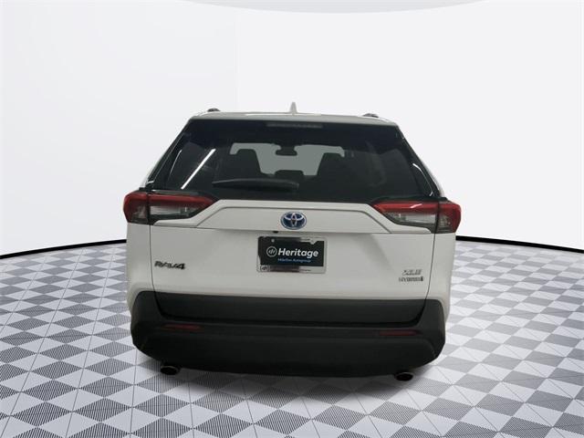 used 2021 Toyota RAV4 Hybrid car, priced at $31,500