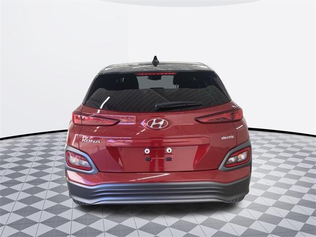 used 2021 Hyundai Kona EV car, priced at $17,500