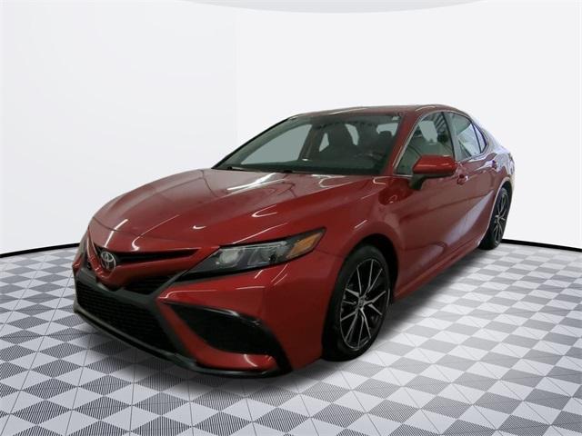 used 2021 Toyota Camry car, priced at $22,000