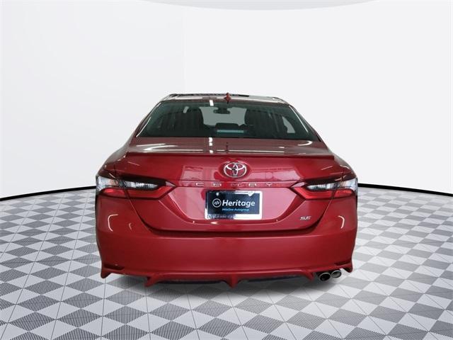 used 2021 Toyota Camry car, priced at $22,000