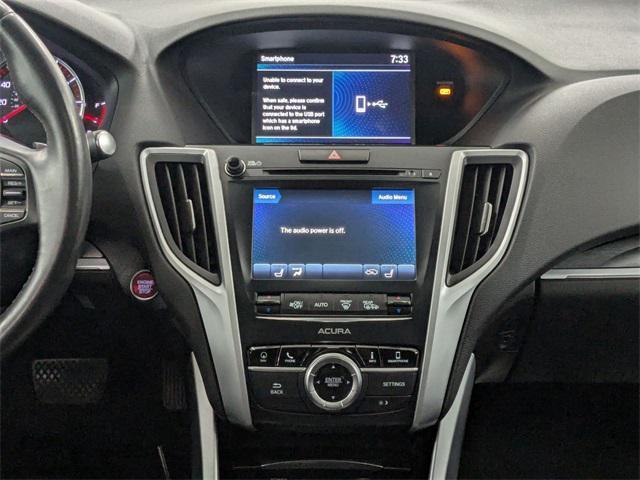 used 2018 Acura TLX car, priced at $21,600