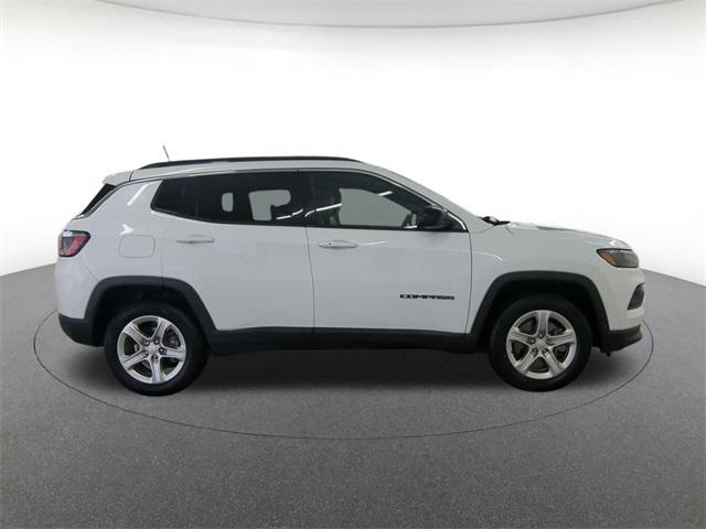 used 2023 Jeep Compass car, priced at $18,800