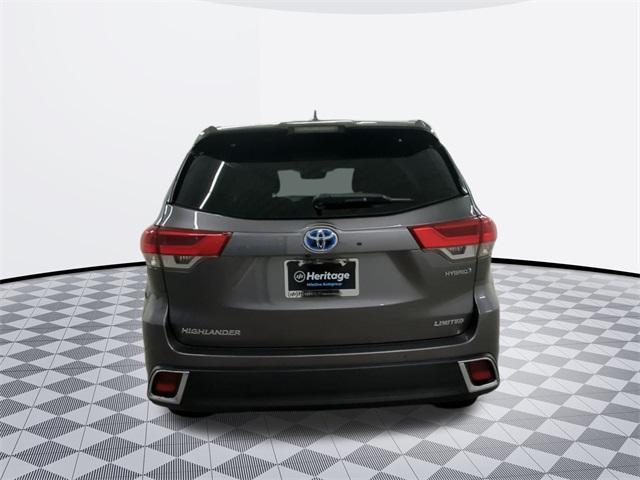 used 2019 Toyota Highlander Hybrid car, priced at $34,500