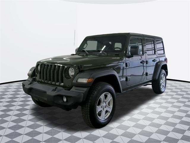 used 2021 Jeep Wrangler Unlimited car, priced at $22,000