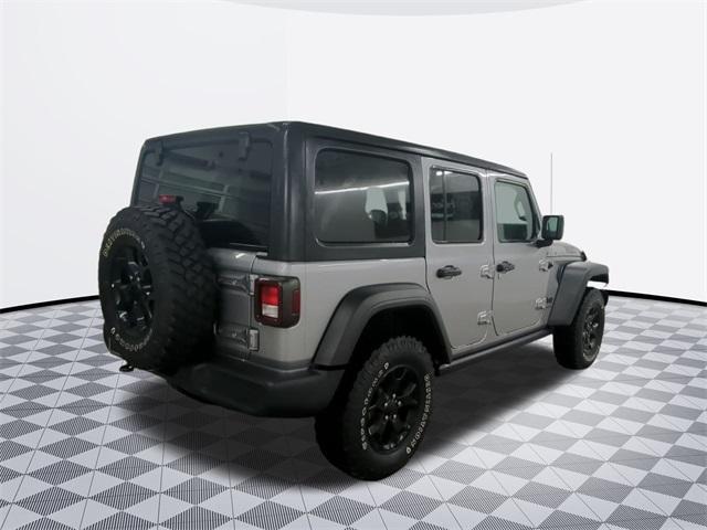 used 2021 Jeep Wrangler Unlimited car, priced at $33,000