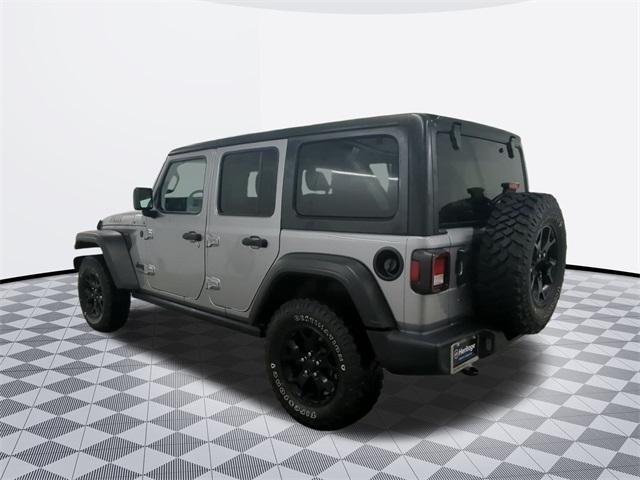 used 2021 Jeep Wrangler Unlimited car, priced at $33,000