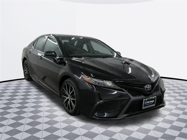 used 2021 Toyota Camry car, priced at $22,500