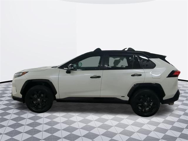 used 2022 Toyota RAV4 Hybrid car, priced at $36,000