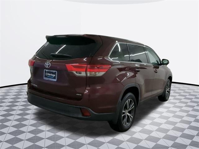 used 2019 Toyota Highlander car, priced at $26,500