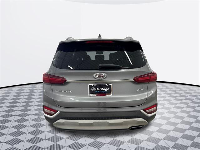 used 2019 Hyundai Santa Fe car, priced at $14,895