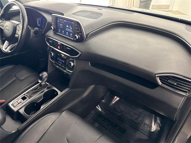 used 2019 Hyundai Santa Fe car, priced at $14,895