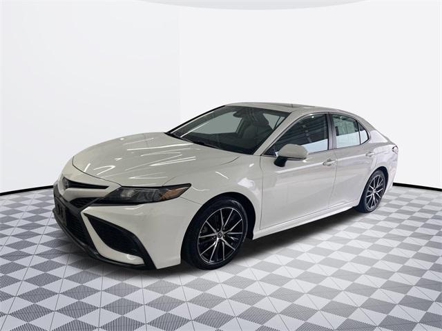 used 2021 Toyota Camry car, priced at $22,300