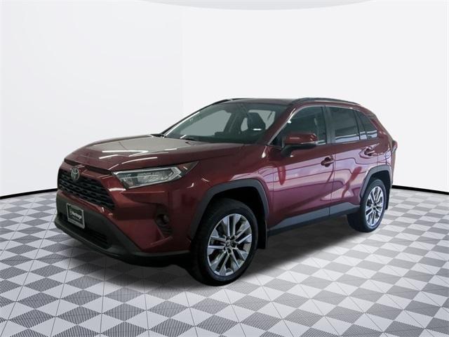 used 2021 Toyota RAV4 car, priced at $29,500