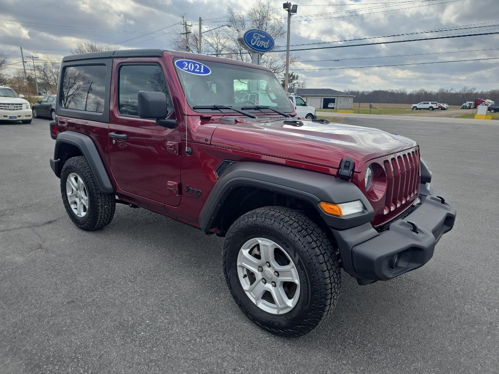 used 2021 Jeep Wrangler car, priced at $29,995