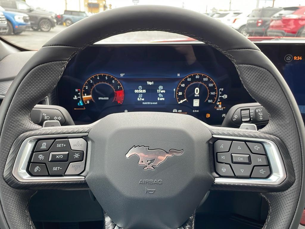 new 2025 Ford Mustang car, priced at $55,625