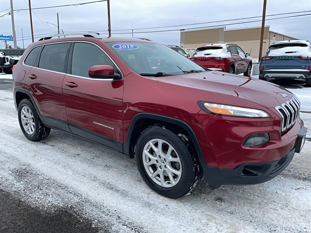 used 2015 Jeep Cherokee car, priced at $6,986