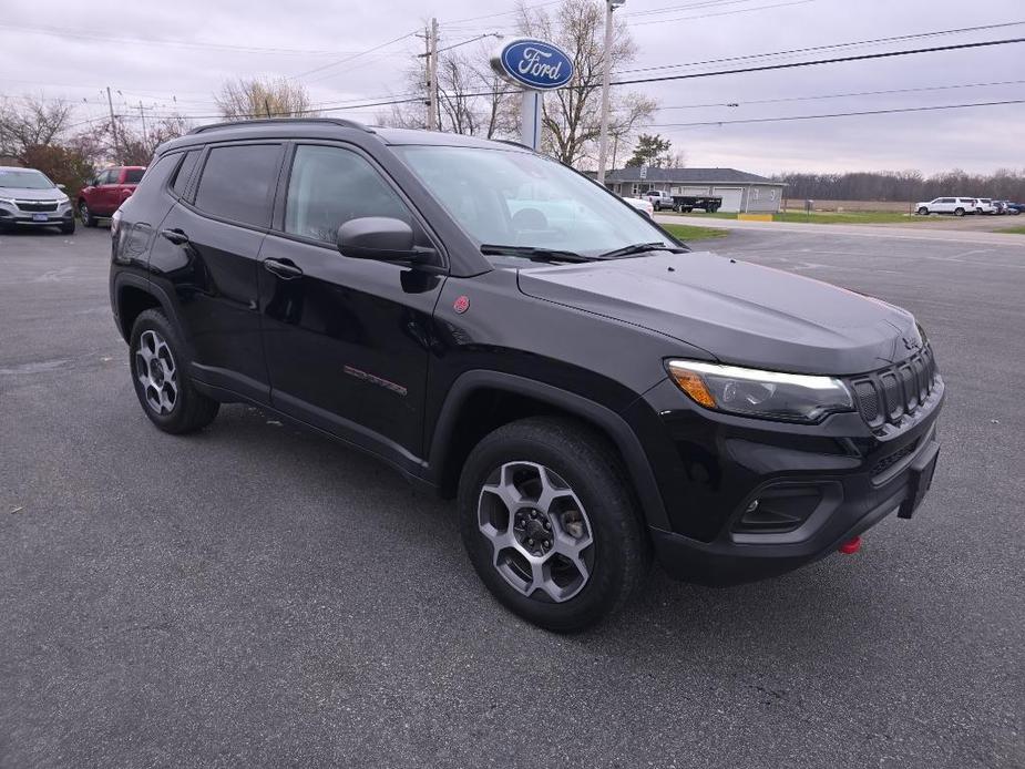 used 2022 Jeep Compass car, priced at $24,995