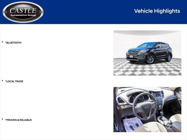used 2018 Hyundai Santa Fe Sport car, priced at $11,013