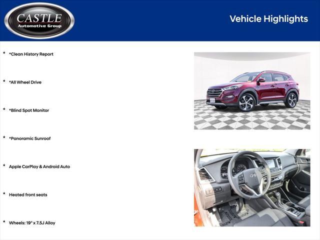 used 2018 Hyundai Tucson car, priced at $16,450