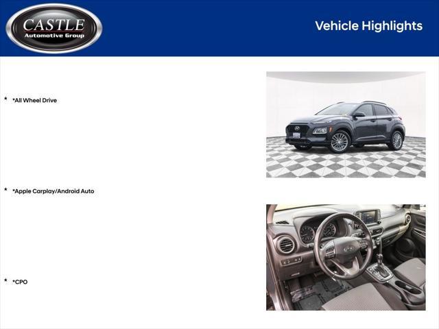 used 2020 Hyundai Kona car, priced at $18,526