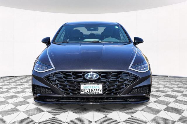 used 2021 Hyundai Sonata car, priced at $20,178