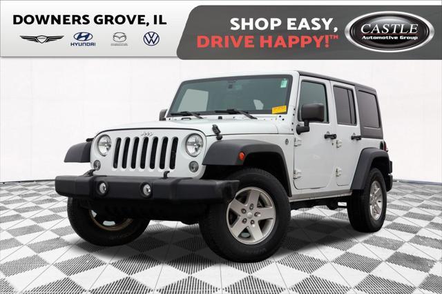 used 2016 Jeep Wrangler Unlimited car, priced at $17,600