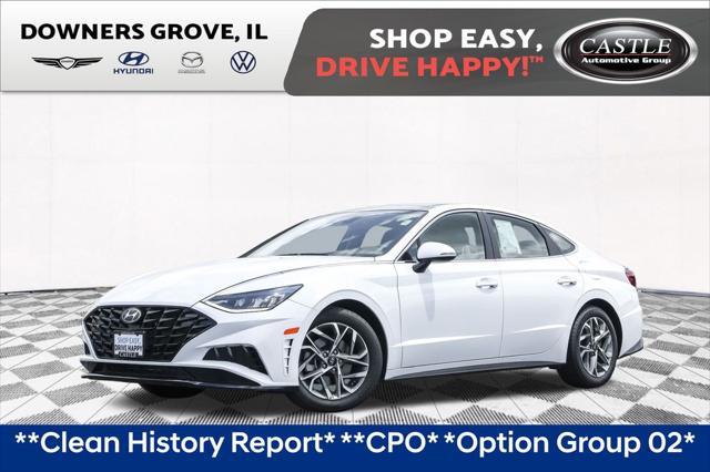 used 2022 Hyundai Sonata car, priced at $22,064
