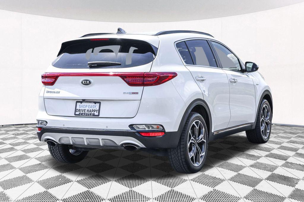 used 2021 Kia Sportage car, priced at $18,400