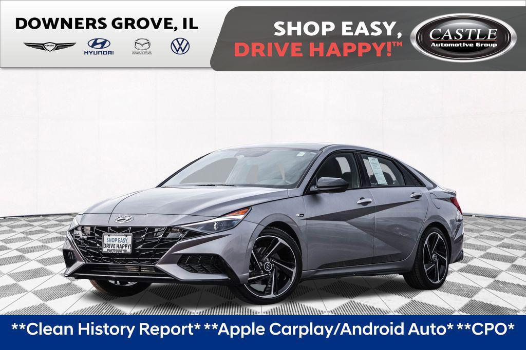 used 2023 Hyundai Elantra car, priced at $21,844