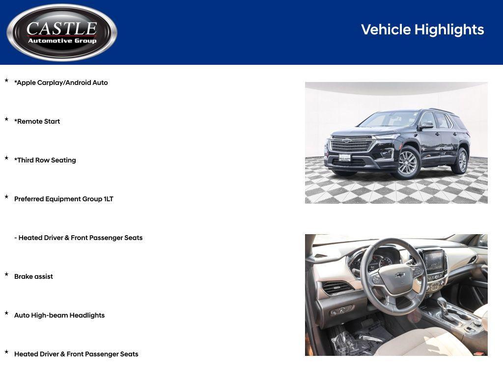 used 2023 Chevrolet Traverse car, priced at $31,892