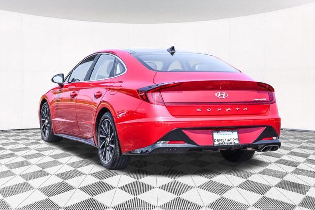 used 2021 Hyundai Sonata car, priced at $22,220