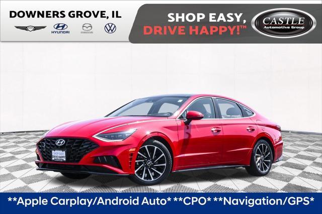 used 2021 Hyundai Sonata car, priced at $22,260