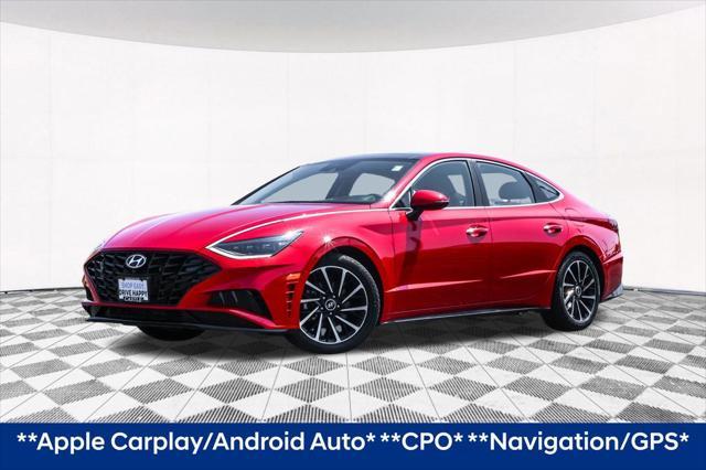 used 2021 Hyundai Sonata car, priced at $22,220