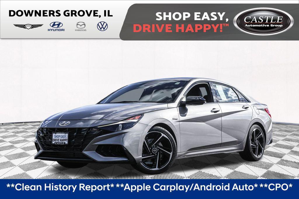 used 2023 Hyundai Elantra car, priced at $21,900