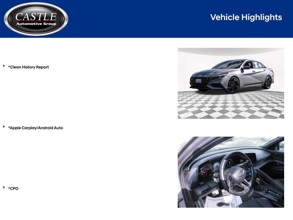 used 2023 Hyundai Elantra car, priced at $21,900