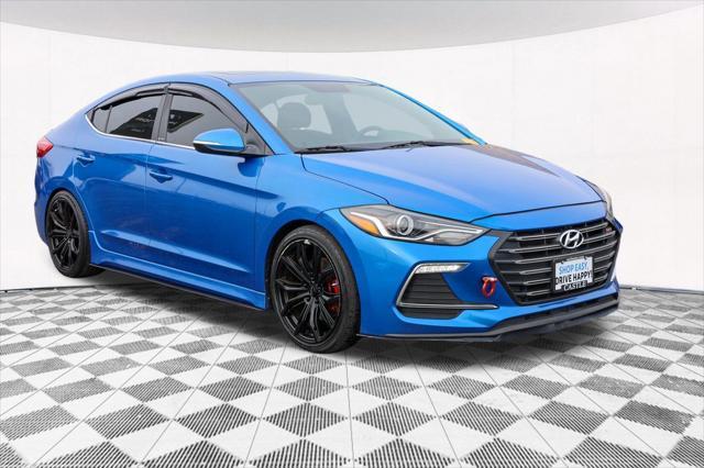 used 2018 Hyundai Elantra car, priced at $12,942