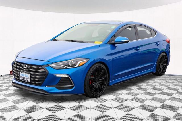 used 2018 Hyundai Elantra car, priced at $12,942