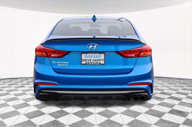 used 2018 Hyundai Elantra car, priced at $13,921