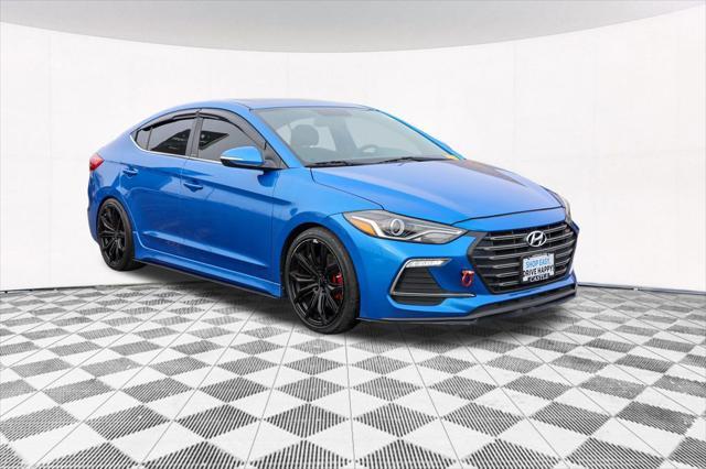 used 2018 Hyundai Elantra car, priced at $13,921