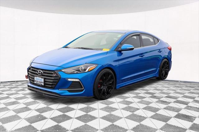 used 2018 Hyundai Elantra car, priced at $13,921