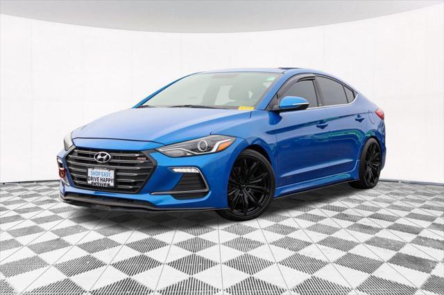 used 2018 Hyundai Elantra car, priced at $13,921