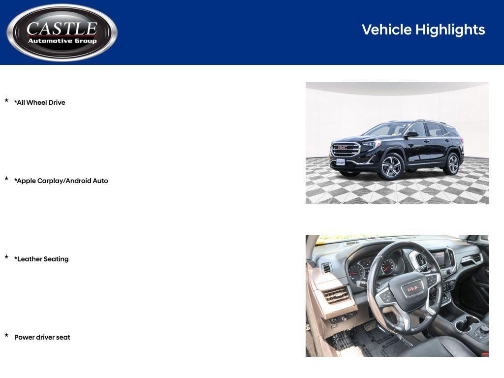 used 2020 GMC Terrain car, priced at $18,685