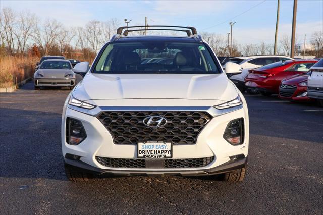 used 2019 Hyundai Santa Fe car, priced at $19,695