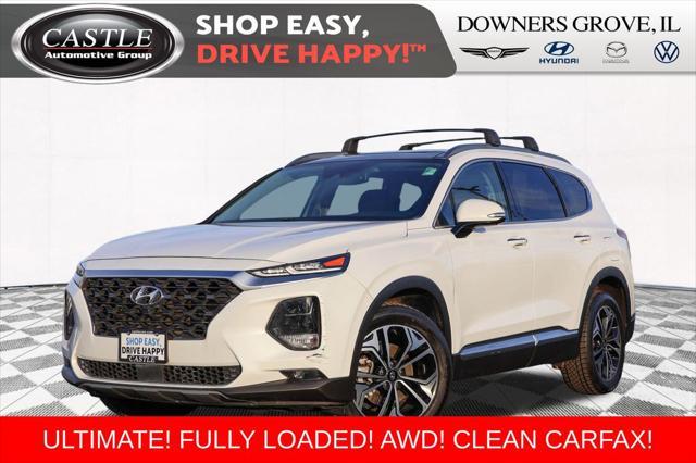 used 2019 Hyundai Santa Fe car, priced at $20,125