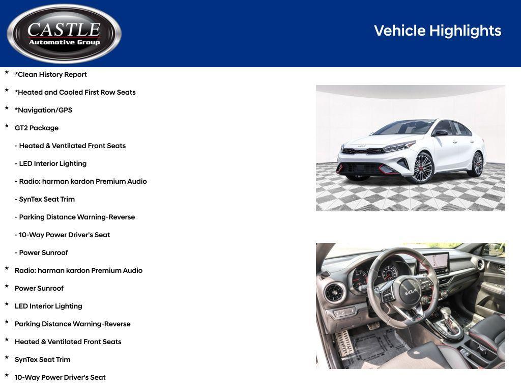 used 2023 Kia Forte car, priced at $21,604
