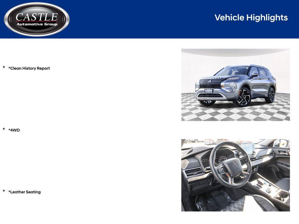 used 2022 Mitsubishi Outlander car, priced at $25,499